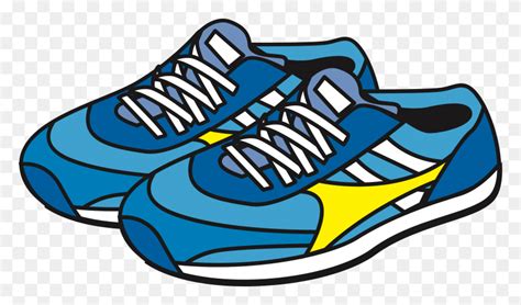Running shoes vector clip art illustration. . Running shoes clipart